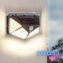 Luminária Solar com 100 LEDs e Sensor de Movimento - Energia Sustentável e Praticidade para Seu Espaço!