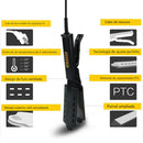 RadiantLuxe®— A Única Chapinha que Trata Enquanto Alisa | Queima Estoque🔥