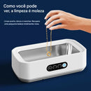 Xiaomi MIJIA Ultrasonic Cleaner 650ML — Limpeza Profissional para Joias, Óculos e Mais | Alta Potência, 3 Níveis de Ajuste