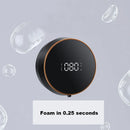 Dispensador Automático de Sabão Líquido Montado na Parede — Sensor Infravermelho, LED, Carregamento USB e Tecnologia Sem Toque