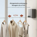 Varal Premium Invisível Retrátil de Aço inox - QUEIMA ESTOQUE🔥