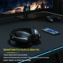 StrikeWave Pro™ – Headset Gamer Wireless 3D com ANC e Microfone ClearTalk
