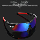 Óculos de Ciclismo Riderace RR7427 – Proteção UV400, Antivento, Estilo Esportivo Unisse