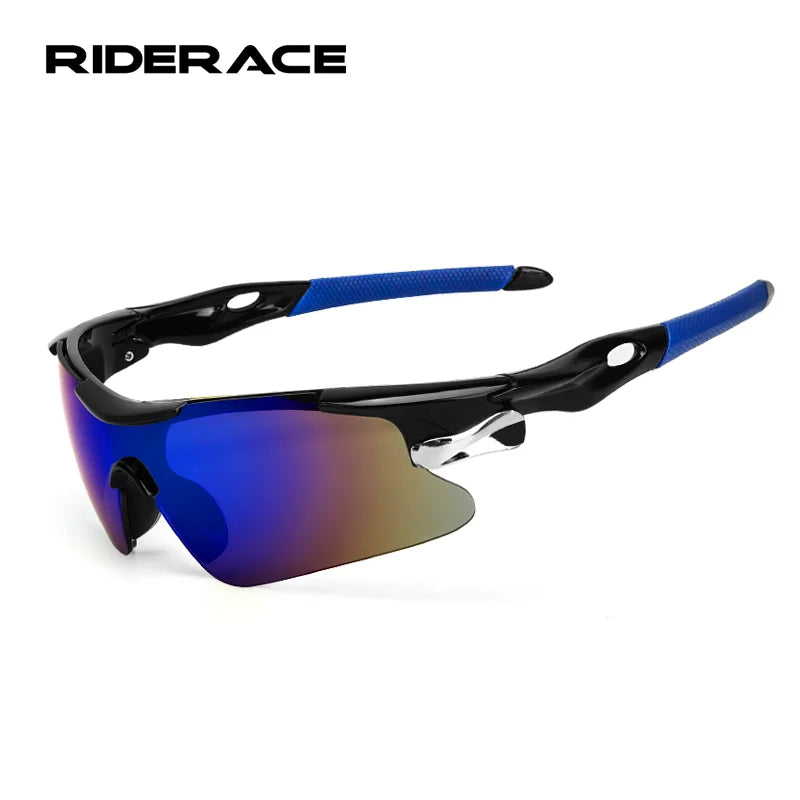 Óculos de Ciclismo Riderace RR7427 – Proteção UV400, Antivento, Estilo Esportivo Unisse