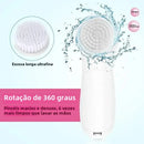Escova de Limpeza Facial Elétrica 5 em 1 – Esfoliante, Massageador, Removedor de Cravos