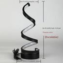 Luminea Lux™ – Luminária Espiral Moderna para Ambientes Sofisticados