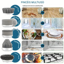 Escova Elétrica 6 em 1 Multifuncional zaffi - Limpeza Rápida + Brinde