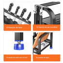 Prateleira para Cozinha em Aço Inox - Pezzi