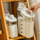 Pote Premium Hermético Copo Medidor Pezzi – Dosador e Armazenamento Prático