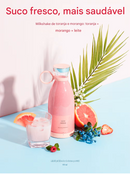 JuiceJet™– Garrafa Mixer Inteligente com Recarregamento Magnético e Design Portátil Sem Fio + Brinde