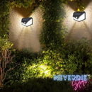 Luminária Solar com 100 LEDs e Sensor de Movimento - Energia Sustentável e Praticidade para Seu Espaço!