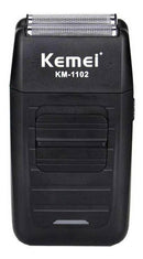 Barbeador Kemei KM-1102  preto 110V/240V