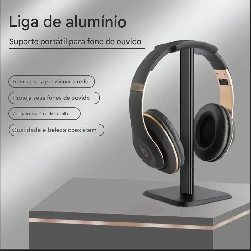 Suporte para Fones VIKEFON | Suporte de Headset Estiloso e Removível
