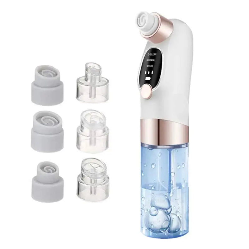 Removedor de Cravos Elétrico com Função de Sucção e Ciclo de Água - Limpeza Profunda de Poros, Acne e Cravos, USB Recarregável