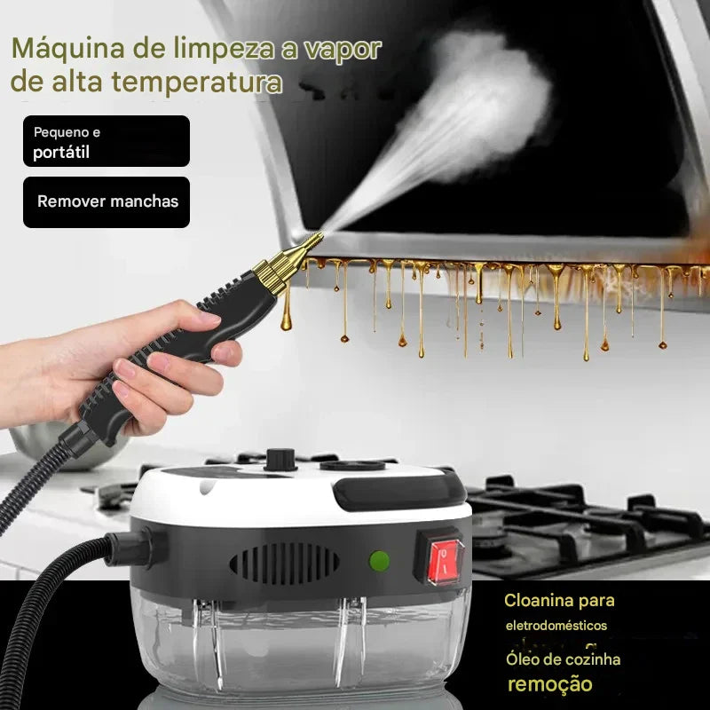 Vaporizador de Alta Temperatura para Esterilização — Limpeza de Ar-Condicionado, Coifa, Casa e Carro