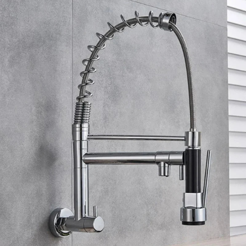 Torneira Gourmet  360° com Água Quente e Fria — Design Premium em Liga de Zinco