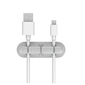 Organizador de Cabos em Silicone - Fixa Fios USB, Mouse e Fones com Praticidade
