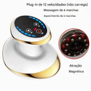 Massageador Elétrico Home Guasha com Sução a Vácuo, Aquecimento e Efeito Anticelulite - Redutor de Gordura e Relaxamento