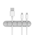 Organizador de Cabos em Silicone - Fixa Fios USB, Mouse e Fones com Praticidade