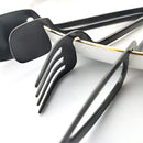 Conjunto de talheres luxuoso com 32 peças + Presente