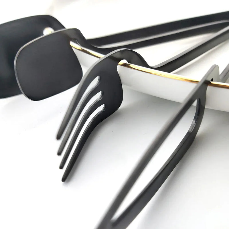 Conjunto de talheres luxuoso com 32 peças + Presente