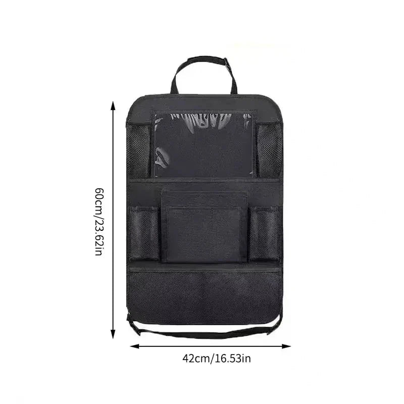 Organizador de Banco Traseiro com Suporte para Tablet – À Prova d’Água e Fácil de Limpa