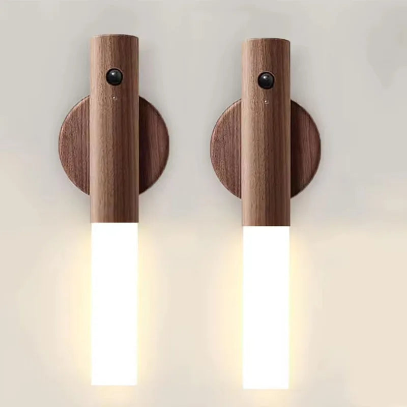 Luminária LED Inteligente com Sensor de Movimento: Iluminação Automática e Recarregável para Sua Casa