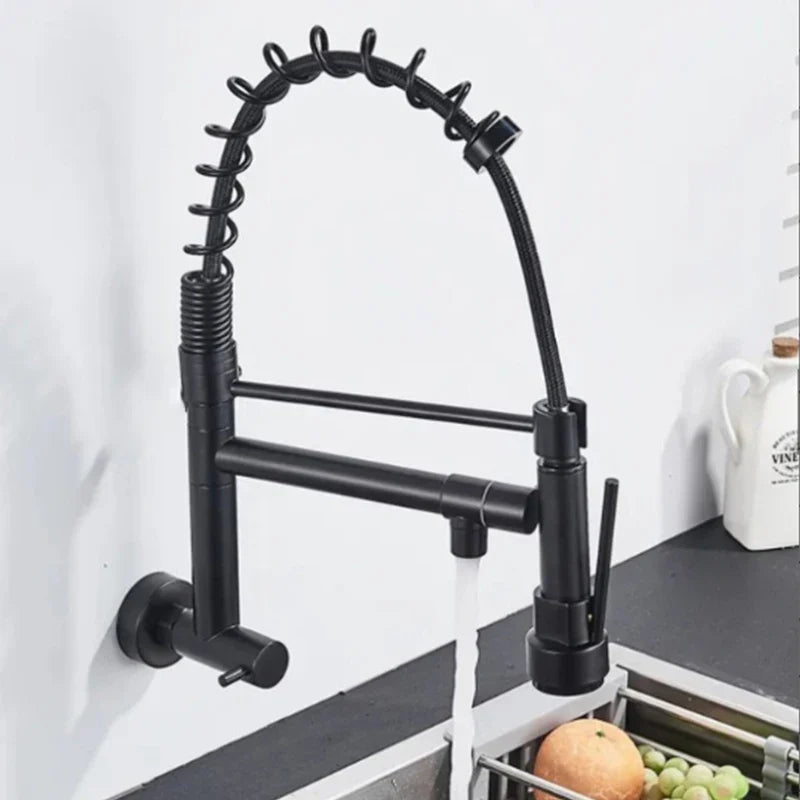 Torneira Gourmet  360° com Água Quente e Fria — Design Premium em Liga de Zinco