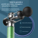 Pistola de Massagem Muscular Premium com Tela Touch + 2 Brindes Exclusivos – Alívio Profundo e Relaxamento em Minutos | Recarga USB