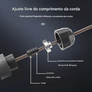 Corda de Pular Ajustável Steel Wire | Exercício Fitness, Tangle-Free para Treinamento em Casa