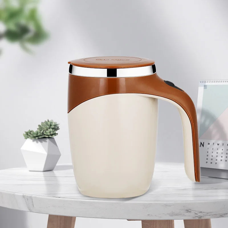 MixMag Pro™ – Caneca Mixer Elétrica de Café Inteligente