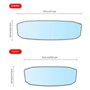 Espelho Retrovisor Interno Panorâmico Antirreflexo — Visão Ampliada e Monitoramento de Crianças no Carr