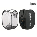 Cesto de Roupas Dobrável — Organize com Estilo e Economia de Espaço