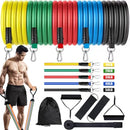Kit de Faixas Elásticas para Exercícios