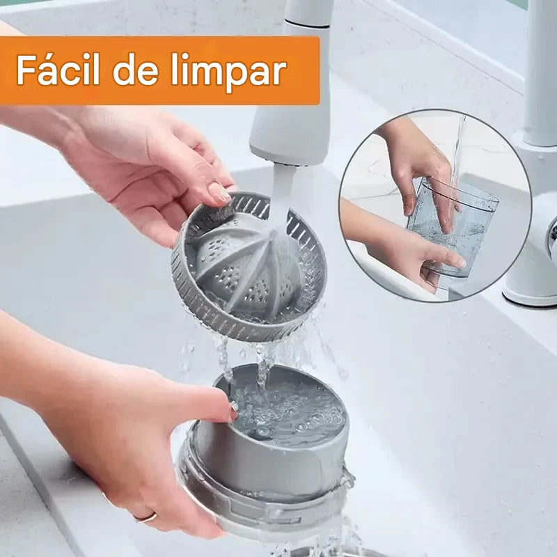 Espremedor Elétrico Inteligente Pezzi™ – Suco Natural com 1 Toque - Queima Estoque🔥