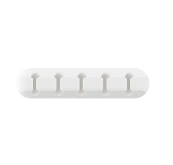 Organizador de Cabos em Silicone - Fixa Fios USB, Mouse e Fones com Praticidade