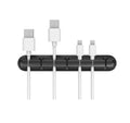 Organizador de Cabos em Silicone - Fixa Fios USB, Mouse e Fones com Praticidade