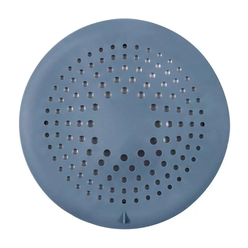 Protetor de Ralo em Silicone com Ventosa – Cobre Ralos de Pia e Banheira | Retém Cabelos e Resíduos – 15cm para Banheiro e Cozinha