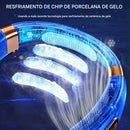 Ventilador Portátil de Pescoço 2025 | Sem Hélices, Recarregável e com Display Digital