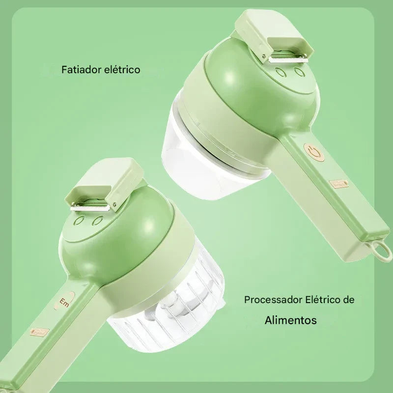 Triturador multifuncional 4 em 1 + Brinde Escova de limpeza