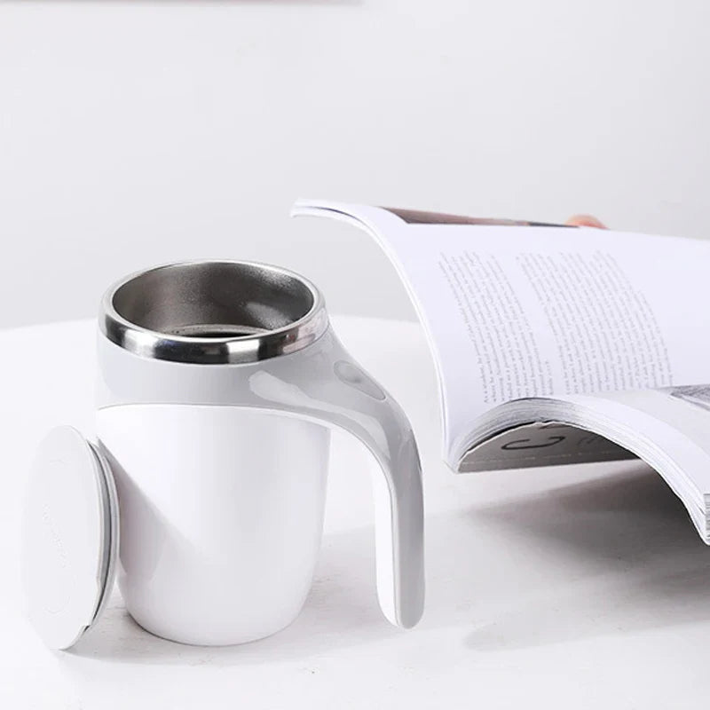 MixMag Pro™ – Caneca Mixer Elétrica de Café Inteligente