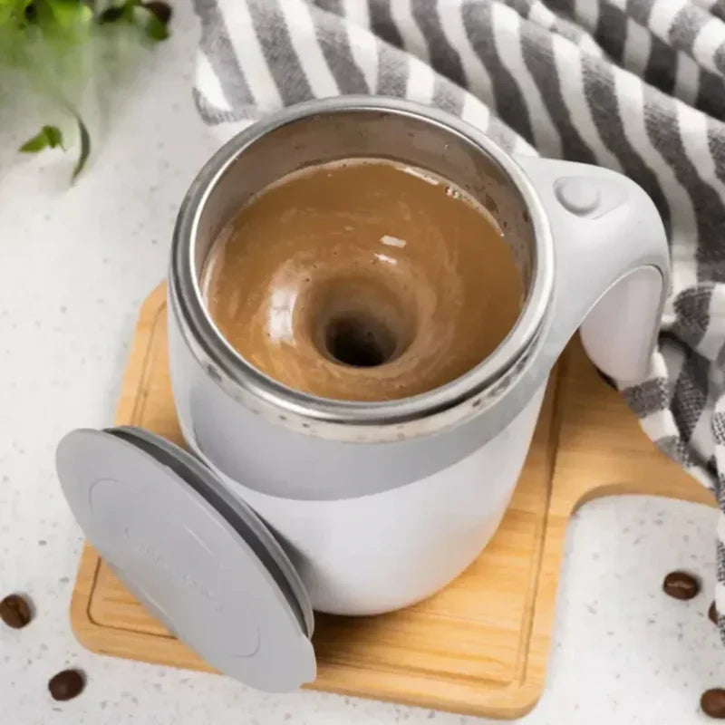 MixMag Pro™ – Caneca Mixer Elétrica de Café Inteligente