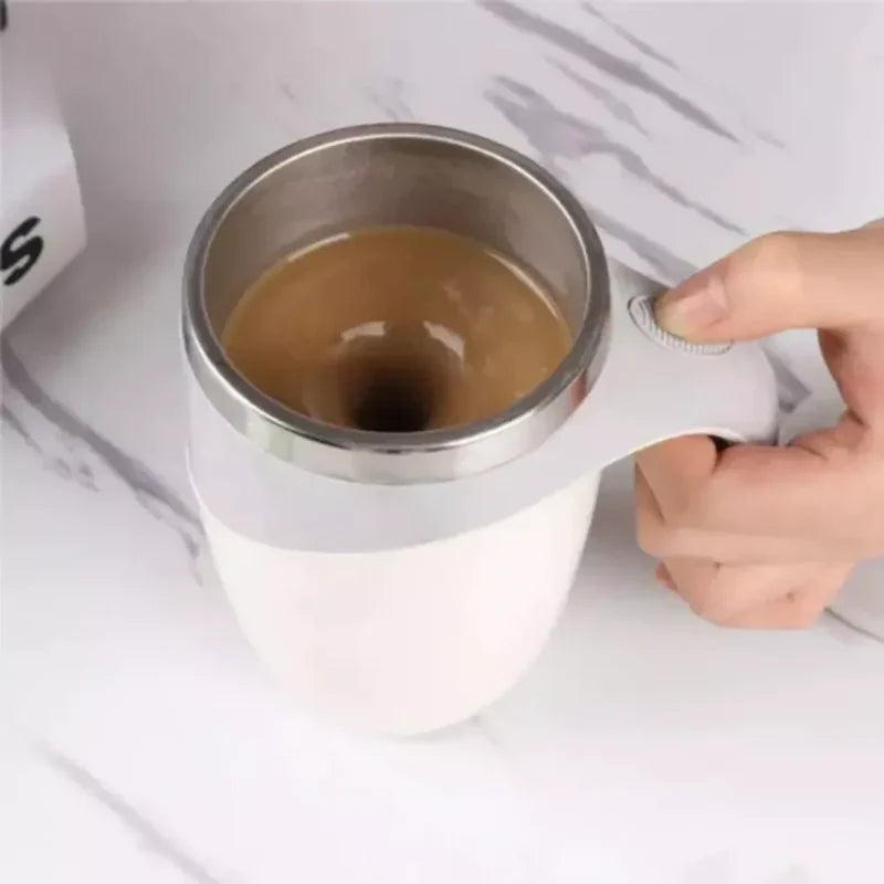 MixMag Pro™ – Caneca Mixer Elétrica de Café Inteligente