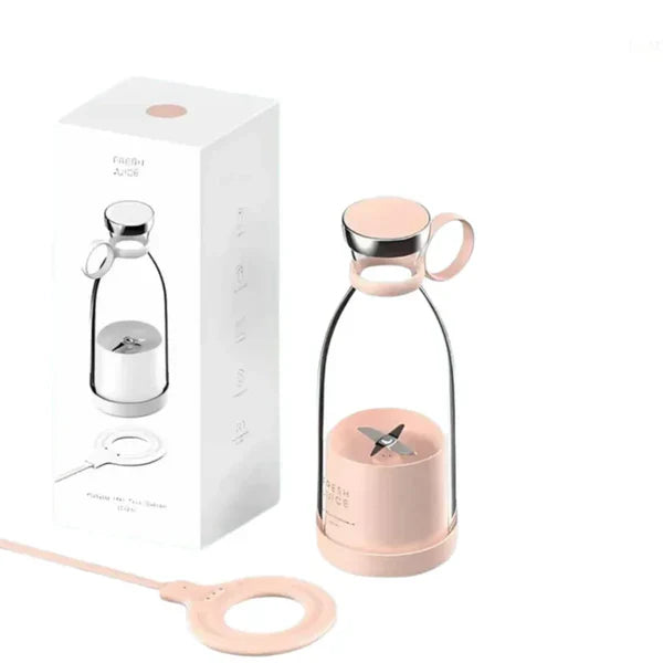 JuiceJet™– Garrafa Mixer Inteligente com Recarregamento Magnético e Design Portátil Sem Fio + Brinde