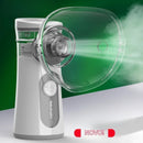 Nebulizador Portátil Mesh Silencioso com Autolimpeza –  Inalador Infantil e Adulto USB para Inalação Rápida e Eficiente